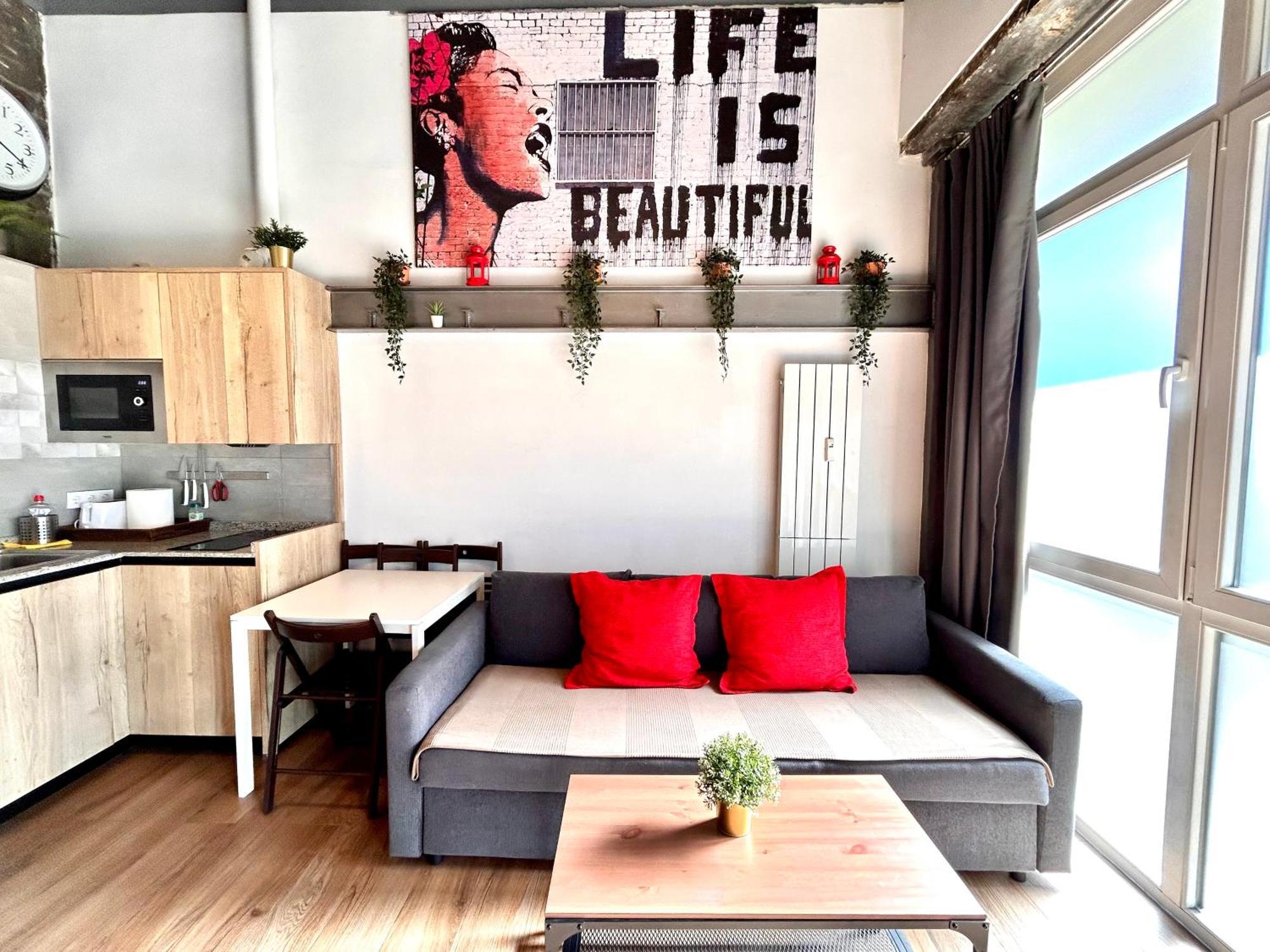 Loft Desing Retiro Appartement Madrid Buitenkant foto